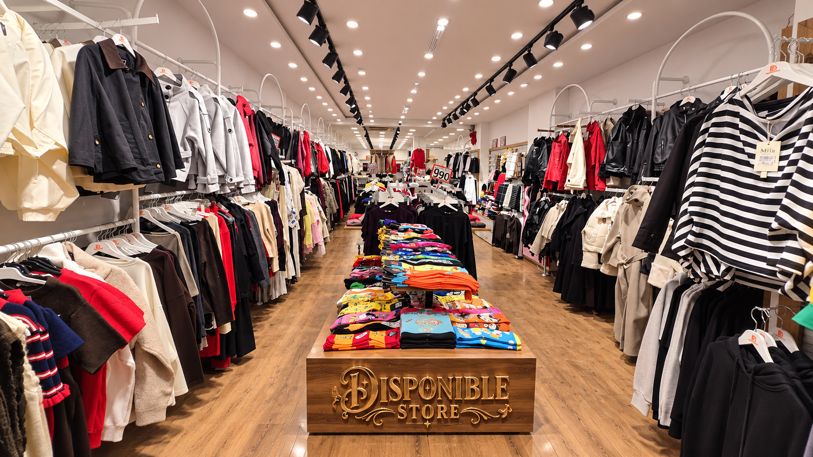Disponible Store mağazasının iç görünümü
